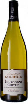 bouteille de vin Colbois Chitry Chardonnay blanc 2023