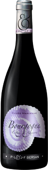 Côtes d'Auxerre Bersan pinot noir Rouge 2020
